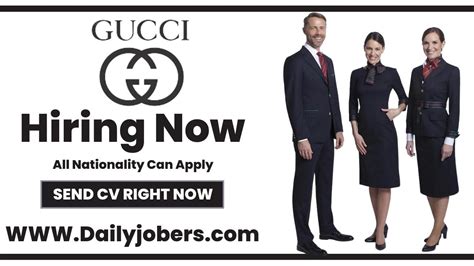 gucci job offers